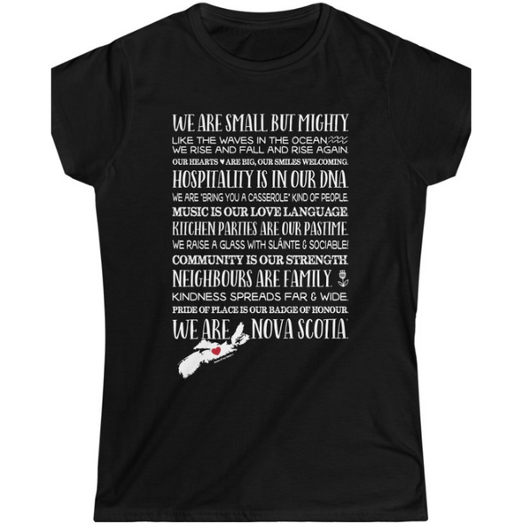 A Love Letter to Nova Scotia Slim Fit T-shirt