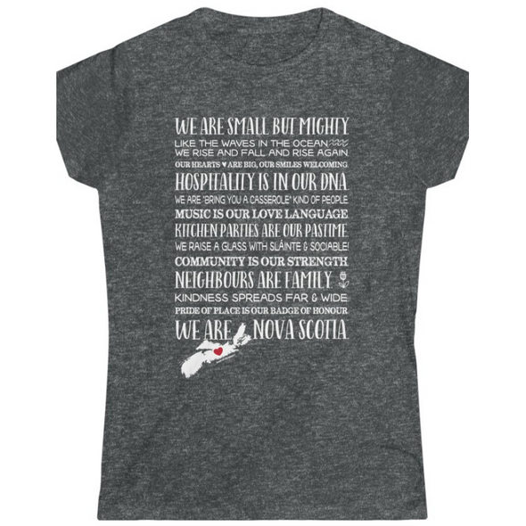 A Love Letter to Nova Scotia Slim Fit T-shirt