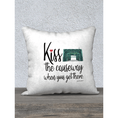 Kiss the Causeway Pillow